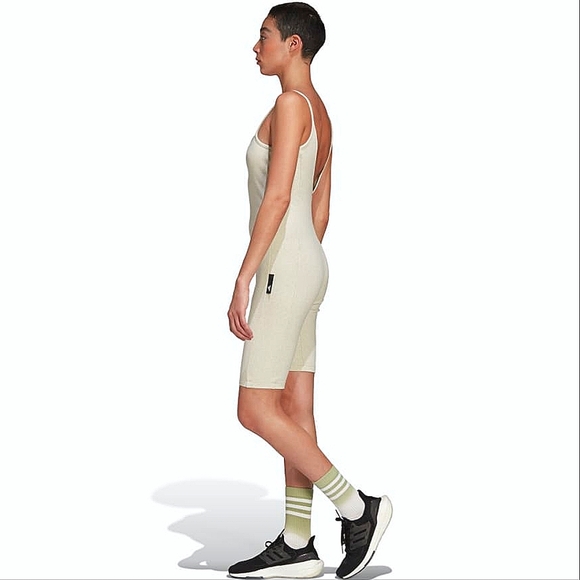 ADIDAS Studio Lounge Rib Jumpsuit - Picture 3 of 4